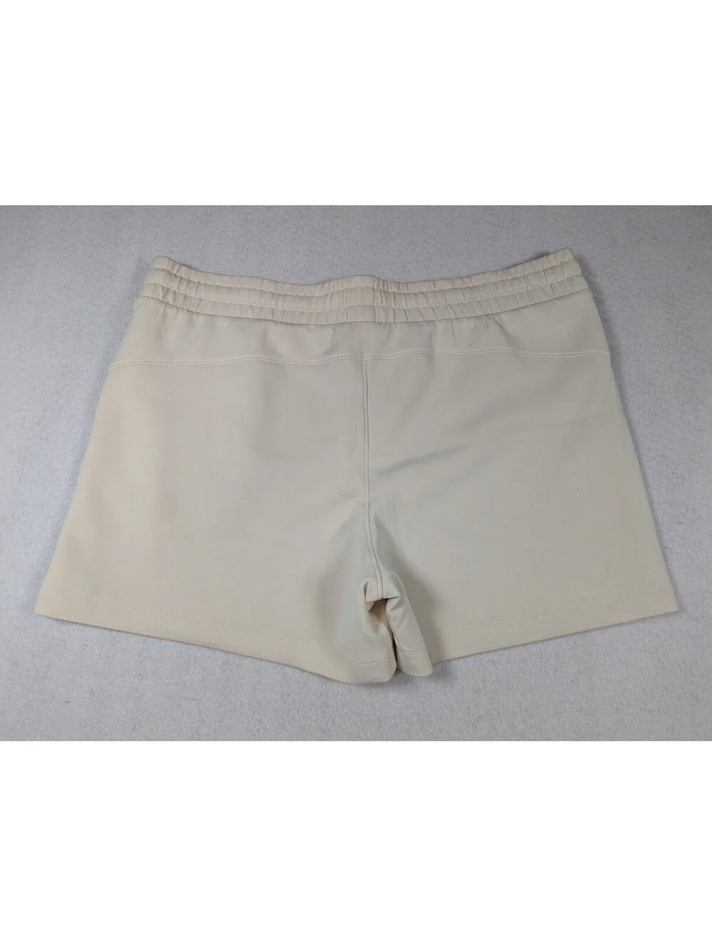 Member's Mark - Unisex - Adjustable Drawcord Luxe Shorts - Ivory - Size: XL